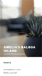 Mobile Screenshot of ameliasbalboaisland.com